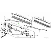 OEM HONDA 96-00 CIVIC EK WINDSCREEN WIPER ARM RIGHT SIDE