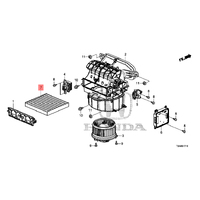 OEM HONDA CABIN AIR FILTER FK8 CIVIC TYPE R