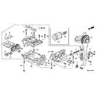OEM HONDA K20 & K24 CHAIN GUIDE BOLT