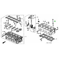 OEM HONDA DC2 INTEGRA EK9 CIVIC TYPE R CYLINDER HEAD BOLT B16B B18C (11X164)