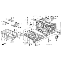 OEM HONDA K20 & K24 MAIN STUD