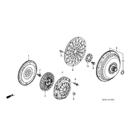 OEM HONDA K SERIES FLYWHEEL BOLT