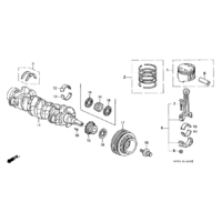 OEM HONDA B SERIES CRANK PULLEY BOLT 