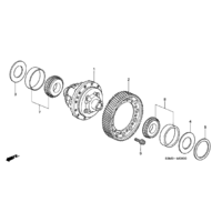 OEM HONDA K SERIES DIFFERENTIAL RING GEAR BOLT LSD