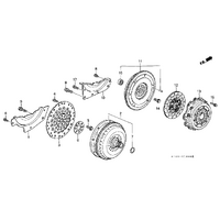 OEM HONDA B SERIES CLUTCH COVER BOLT (8MM, 12 POINT) B16A B16B B18C