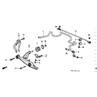 OEM HONDA EF EG EK CIVIC DC2 INTEGRA FRONT SHOCK TO FORK LOCK BOLT