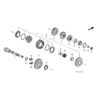 OEM HONDA 52MM B SERIES GEAR BOX CIRCLIP