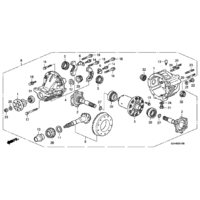 OEM HONDA S2000 F20C REAR DIFFERENTIAL PINION BEARING FRONT