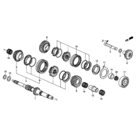OEM HONDA B SERIES GEAR BOX ANGULAR BEARING 