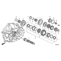 OEM HONDA K SERIES GEAR BOX NEEDLE BEARING COUNTER SHAFT