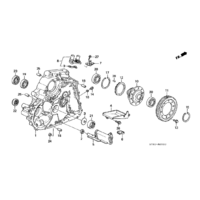 OEM HONDA B SERIES GEAR BOX DRIVE SHAFT SEAL ( BELL HOUSING SIDE OUTER )