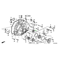 OEM HONDA GEAR BOX DRIVE SHAFT OIL SEAL 42X58X12.5MM (GEARCASE SIDE OUTER) FL5 CIVIC TYPE R
