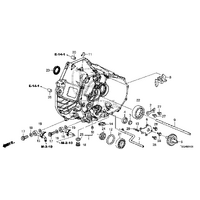 OEM HONDA TRANSMISSION BELL HOUSING DRIVE SHAFT OIL SEAL (37X56X8) FK8 FL5 CIVIC TYPE R