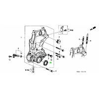 OEM HONDA FRONT CRANK SEAL GD1 GD3 JAZZ L13A L15A