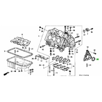 OEM HONDA REAR MAIN SEAL NA1 NA2 NSX C30A C32B