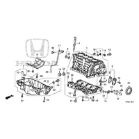 OEM HONDA REAR MAIN SEAL FK8 CIVIC TYPE R K20C1