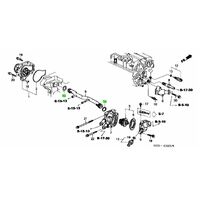 OEM HONDA B SERIES ENGINE COOLANT HARD PIPE O RING RING SEAL 