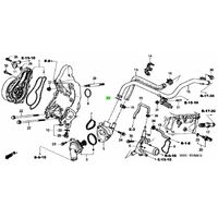 OEM HONDA K SERIES WATER BYPASS PIPE O-RING K20 K24