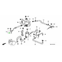 OEM HONDA POWER STEERING HIGH PRESSURE LINE O-RING
