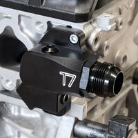 T7 DESIGN HONDA K20A  FWD WATER OUTLET NECK -16AN