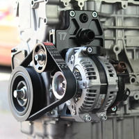 T7 DESIGN K20 K24 ELECTRIC WATER PUMP KIT MATTE BLACK (OEM ALTERNATOR)
