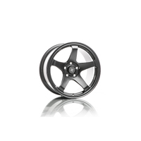 TITAN 7 FORGED T-C5 18X9.5 +45 5X120 64.1 ADVANCED DARK GUNMETAL - FK8/FL5