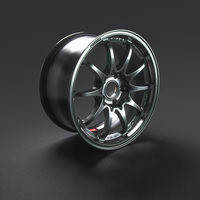 RAYS FORGED CE28N CLUB RACER II 16X8 +30 5X114.3 FORMULA SILVER