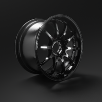 RAYS FORGED CE28 SL 17X9.5 +46 5X114.3 BLACK