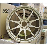 RAYS FORGED CE28N 18X9.5 +45 5X114.3 GOLD