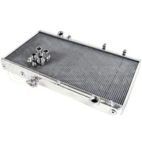 CSF RACING 2-ROW 42MM RACE SPEC ALUMINIUM FULL RADIATOR V3 - HONDA CIVIC EG EK 91-00/INTEGRA DC2 94-01 (K SWAP)