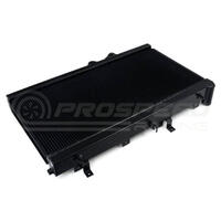 CSF RACING 2-ROW 42MM RACE SPEC ALUMINIUM RADIATOR BLACK FINISH SUBARU WRX & STI 01-07
