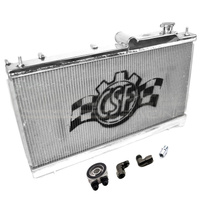 CSF RACING "O" SERIES ALUMINIUM RADIATOR W/INTEGRATED OIL COOLER SUBARU WRX & STI 01-07
