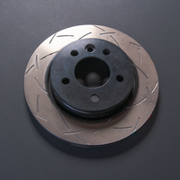 DBA HONDA CIVIC 92-00 RETRO FIT TYPE R CALIPERS (280X22MM - 4X100) - 4000 T3 SLOTTED FRONT BRAKE ROTORS - FRONT PAIR