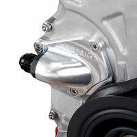 T7 DESIGN K SERIES TIMING CHAIN TENSIONER COVER W/ TURBO OIL DRAIN AN12 RAW BILLET