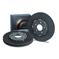 DIXCEL 2-PIECE FRONT BRAKE ROTORS PAIR SUBARU WRX STI (GDB/GR/GV/VAB) / BRZ / TOYOTA GR86 (4-POT BREMBO) Ð 326X30MM