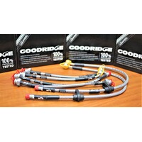 GOODRIDGE BRAIDED BRAKE LINE KIT HONDA CIVIC TYPE R FN2 06-11 F+R