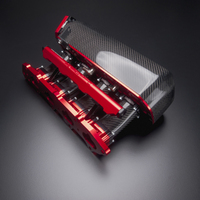 PRACWORKS HONDA B SERIES INTAKE MANIFOLD POLISHED RED