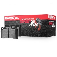 HAWK PERFORMANCE HPS 5.0 REAR BRAKE PADS - HONDA S2000/CIVIC TYPE-R EP3/CIVIC ES/INTEGRA TYPE-R