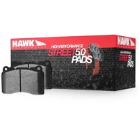 HAWK PERFORMANCE HPS 5.0 REAR BRAKE PADS - HONDA ACCORD EURO CU/ACCORD CP/CR