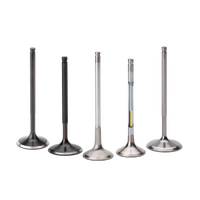 SUPERTECH HONDA B16A/B18C VTEC BLACK NITRIDED EXHAUST VALVE - FLAT