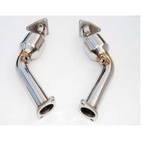 INVIDIA HIGH FLOW CATTED TEST PIPES - NISSAN 350Z Z33 02-06/SKYLINE V35/INFINITI G35 V35