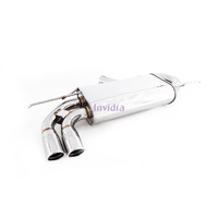 INVIDIA Q300 CAT BACK EXHAUST W/SS TIPS - VW GOLF GTI MK5