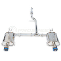 INVIDIA Q300 CAT BACK EXHAUST W/TI TIPS - HONDA ACCORD EURO CL 02-08