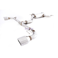 INVIDIA Q300 CAT BACK EXHAUST W/SS TIPS - VW GOLF GTI MK6