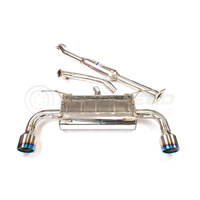 INVIDIA Q300 70MM CAT BACK EXHAUST W/TI TIPS SUBARU BRZ & TOYOTA 86 12-21, 22+