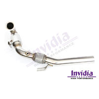 INVIDIA VW MK7 GOLF GTI DOWNPIPE WITH HIGH FLOW CAT
