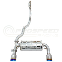 INVIDIA Q300 VALVED CAT BACK EXHAUST W/TI TIPS FORD FOCUS RS MK3 LZ 16-17