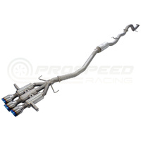 INVIDIA TITAN G5 R400 TITANIUM CAT BACK EXHAUST HONDA CIVIC TYPE-R FK8 17+