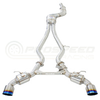 INVIDIA DUAL N1 CAT-BACK EXHAUST W/TI STRAIGHT CUT TIPS TOYOTA SUPRA A90 19+