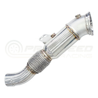 INVIDIA DOWN PIPE W/HIGH FLOW CAT TOYOTA SUPRA A90 19+